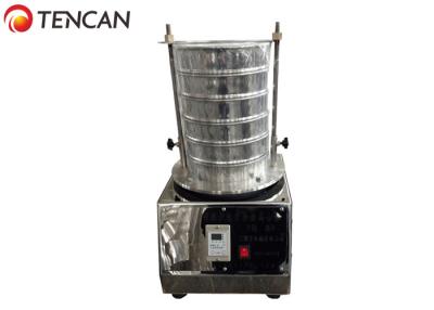 China 1420Rpm SS Sieve Shaker Machine , 300mm Lab Vibrating Sieve Machine for sale