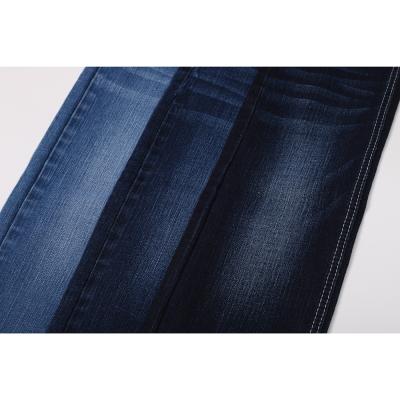 China Poly Spandex Denim Manufacturer 10 Ounce Breathable Dark Blue Cotton Stretch Denim Fabric Wholesale Jeans Fabrics for sale