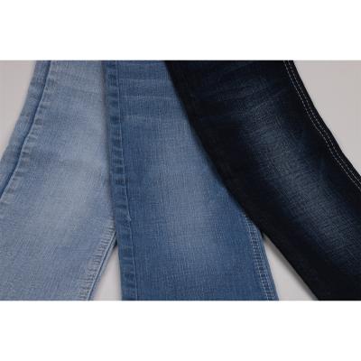 China Best Selling Breathable 10oz Cotton Spandex Denim Dark Blue Fabric For Jeans Warp Rope Indigo Stretch Denim for sale