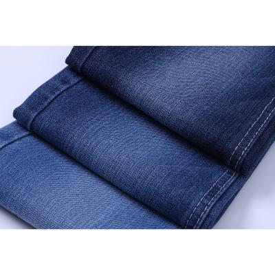 China New Designs Indigo Blue Cotton Polyester Denim Fabric High Quality Breathable Cotton Polyester Denim Fabric for sale