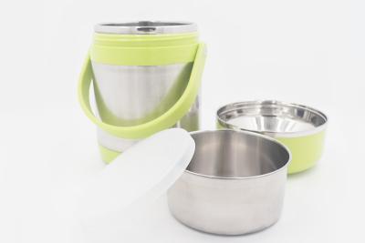 중국 2L Outdoor used stainless steel portable food warmer insulated vacuum stewed hot container 판매용