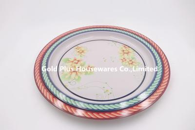 Κίνα 45cm Wedding & party tinplate plate charger plates round dish serving tray wedding plates set προς πώληση