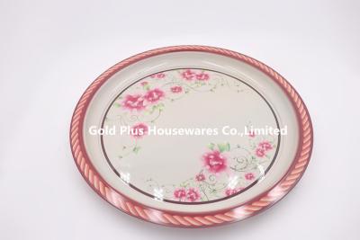 Κίνα 40cm Wholesale wedding table big decorative tray stainless steel customized creative breakfast tray προς πώληση