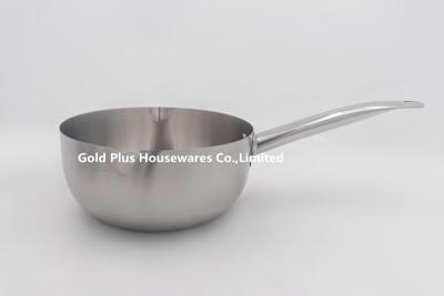 中国 20cm High quality kitchenware stainless steel milkpan saucepan frying pan for Kitchen 販売のため