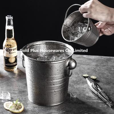 中国 11L Portable ice wine container beverage barrel large size bar cooler bottle holders wine ice bucket 販売のため