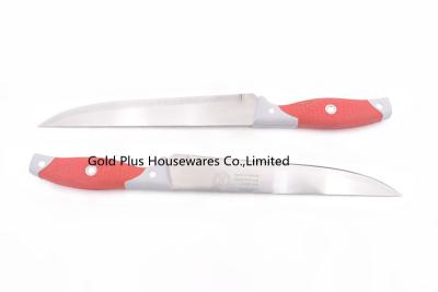 Cina Tableknife kithen supplier stainless steel butcher knife manufacturer forging knife with different colors in vendita