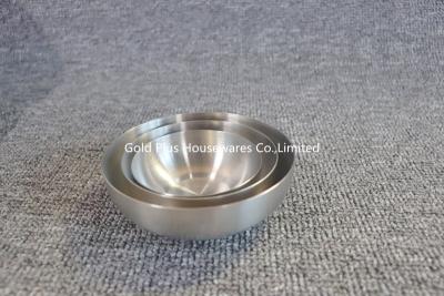 Cina Promotional catering small sauce dish modern hotel tableware luxuary stainless steel salad bowl set in vendita