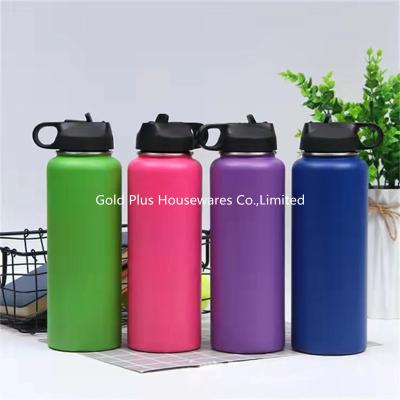 China Manufacturers direct 24oz PC bottle 304 vacuum insulation cup sports drinking bottle with flip top lid zu verkaufen