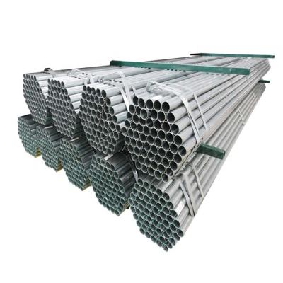 China Structure Pipe GI Pipe List 1.5 Inch DN40 48.3mm Scaffolding Tube Galvanized Steel Pipe Price for sale