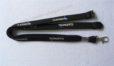 China Tube polyester lanyards, custom tubular polyester badge neck strap lanyards cheap price, for sale