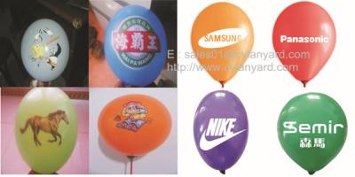 China Logo print Latex balloon for promotional gift, imprint latex balloon for business event, for sale