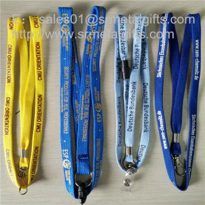 China China lanyard factory for customized tubular lanyards at small quantity wholesale, for sale