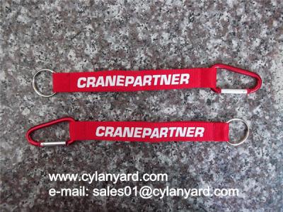 China Aluminium- Carabiner-Bergsteigerkurzschluss-Bügelabzugsleine, Metall-carabiner Handgelenkabzugsleinen, zu verkaufen