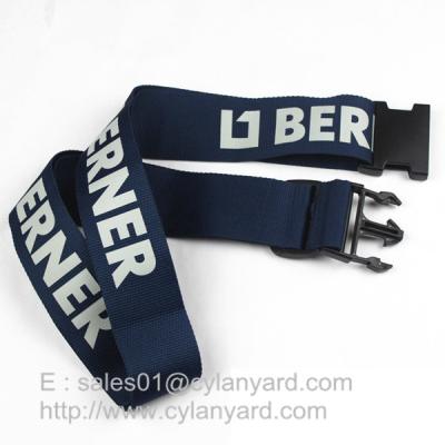 China Printed Nylon Luggage Bag Belts, Heavy Duty Nylon Suitcase Secure Belt Straps for sale