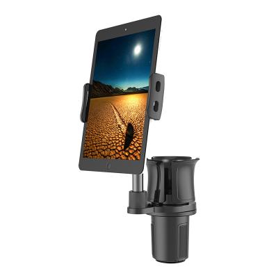 China New Arrival Multifunctional Adjustable Arm Long Cup Holder Rotated 360 Degree Phone Mount For Car for sale