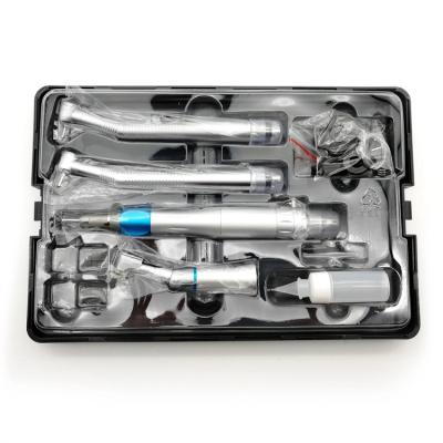 China External Waterjet Dental Low Speed ​​Handpiece Kit With Counter &Straight Angle & 2/4Holes Air Motor / And Pana Air Dental High Speed ​​Handpiece Kit for sale