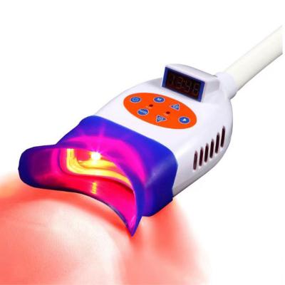 China For Commercial Factory Price 10pcs Portable Led Light Dental Teeth Whitening Double Red and Blue LED Bleaching Teeth Whitening Lamp Machine for sale