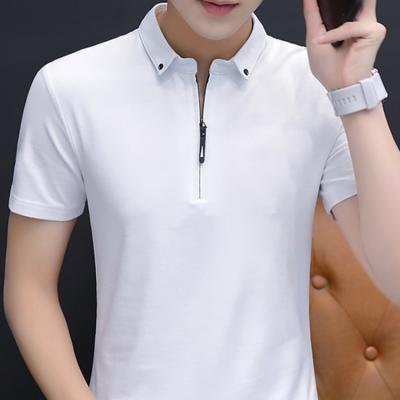 China Anti-Wrinkle BSCI OCS Certified Organic Cotton Plain Polo Shirt for sale