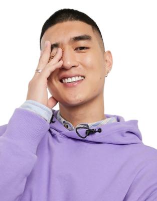 China Best Customized Breathable Wholesale Streetwear Color Men Pullover Purple Hoodie For Outdoor for sale