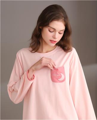 China Custom Made High Quality 100% Breathable Cotton Sleepwear Women Sleepwear Sets Tank Top Pajamas for sale