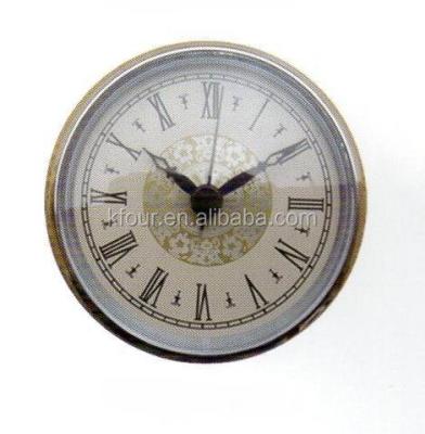 China China Metal Clock High Quality Plastic Insert 80mm for sale