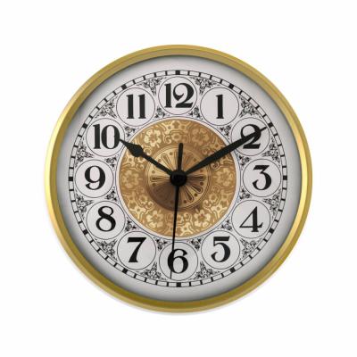 China Decoration Clock Inserts/Clock Fit-UPS/Clock Head Dia.152mm (6 inch) with Aluminum Bezel and Glass Lens Model MT152GWFA for sale