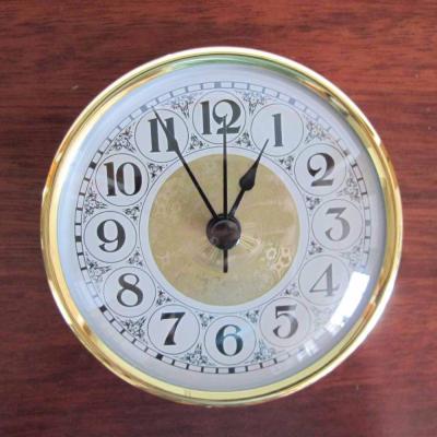 China Decoration Clock Insert/Clock Fit-UPS/Clock Head Dia.152mm (6 inch) with Brass Bezel and Glass Lens Model F152WFAC for sale