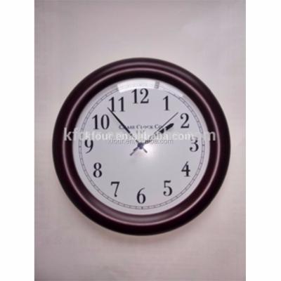 China High Quality Quartz Cogs Motors KFOUR MDF Solid Wood And China MDF Wall Clock for sale