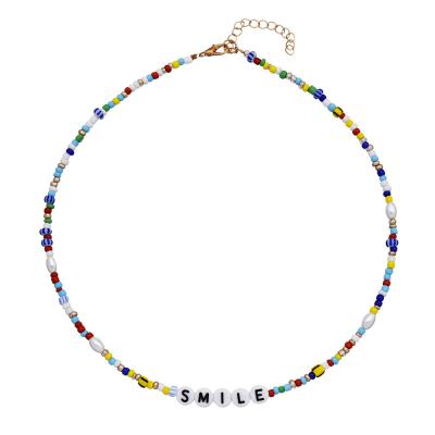 China Retail high quality high end production multi layer jewelry women beaded boho bead pendants for necklace for sale