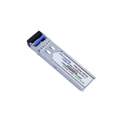 China 1310nm TX / 1550nm RX Transceptor SFP LC Módulo 2km PPB-3524x-02C ((D)) à venda