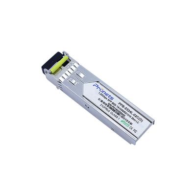 China 1550nm TX / 1310nm RX 1.25Gbps Módulo transceptor SFP LC 2km à venda