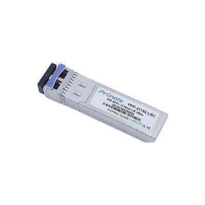 China 8.5G Transceptor de fibra óptica SFP+ PPP-318G-02C Transceptor de fibra óptica SFP de 1,4 km en venta