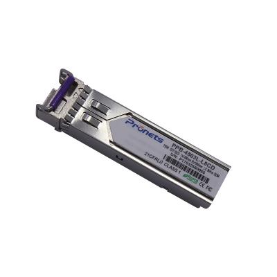 中国 二方向 SFP LC モジュール 80km 1490nm TX / 1550nm RX SFPトランシーバー 販売のため