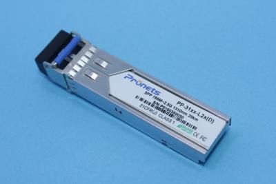 中国 PP-31M2-02x ((D) 155Mbpsから2.488Gbps SFP オプティカルトランシーバー,2kmの範囲 販売のため