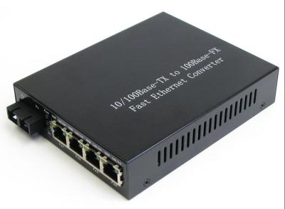 China 120KM RJ45 naar glasvezelconverter 10/100M Glasvezel Ethernet mediaconverter Te koop