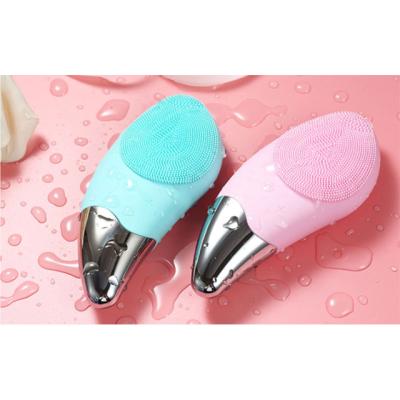 China New Design Beauty Skin Care Waterproof Silicone Face Deep Cleansing Electric Cleansing Brush for sale