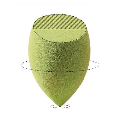 China Factory Direct Selling Microfiber Cosmetic Puff Base Washable Powder Multi Shape Beauty Makeup Sponge Blenders for sale