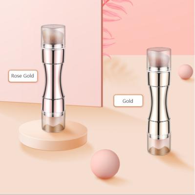 China Angular Blush 4 In 1 Retractable Makeup Brush Set Private Label Makeup Brushes With Logo for sale