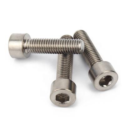 China Industry OEM Titanium Brake Motorcycle Cap Head Screws Hex Partial Torx Socket Titanium Thread Bolt for sale