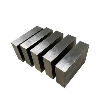 China Customized Desktop Sizes Tungsten 99.99% Pure Wolfram Block Metal Cube Tungsten Block Tungsten CUB for sale