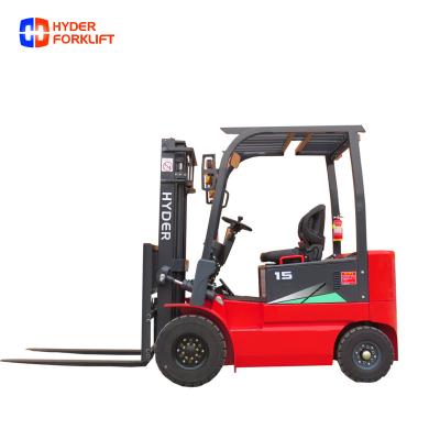 China Building material stores Hyder factory sale electric forklift 6 meters elevadora de carretilla 6 metros for sale