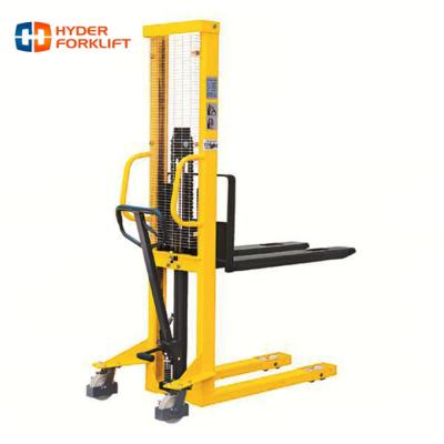 China Garment Shops Manual Pallet Truck Stacker Hydraulic Manual Forklift For Material Handling for sale