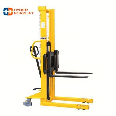 China Garment Shops High Quality Manual Hand Stacker Forklift , Manual Pallet Stacker for sale