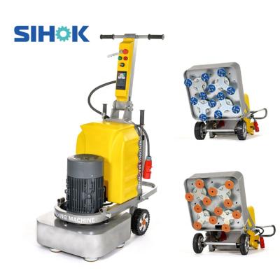 China Hot Sale Epoxy Terrazzo Polishing Machine USA 12 Disc Coating Floor Grinder and Polisher Machine (SHCG-500) for sale