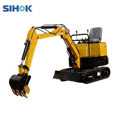 China Construction worksÂ   1 Ton Hydraulic Drive Mini Crawler Excavator (SWJ-10) for sale