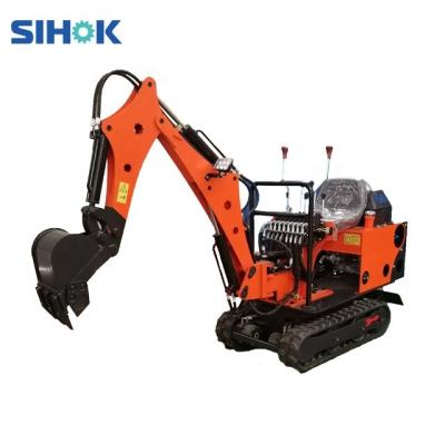 China Construction worksÂ   800Kg Hydraulic Control Mini Crawler Excavator (SWJ-08) for sale