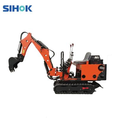 China Construction worksÂ   China Manufacturer 800kg Mini Crawler Excavator Bagger (SWJ-08) for sale