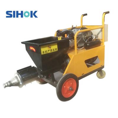 China Construction Mortar Spraying Building Internal and External Wall Spray Plastering Machine Electric High Pressure Cement Mortar Spray Machine for sale