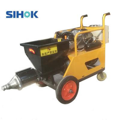 China Best price mortar building spray putty spray mortar spray machine wall construction machinery automatic mortar screw plaster for sale