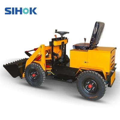 China China 4 Wheel Skid Ox Tractor Multifunctional Mini Electric Shovel Loader For Sale for sale